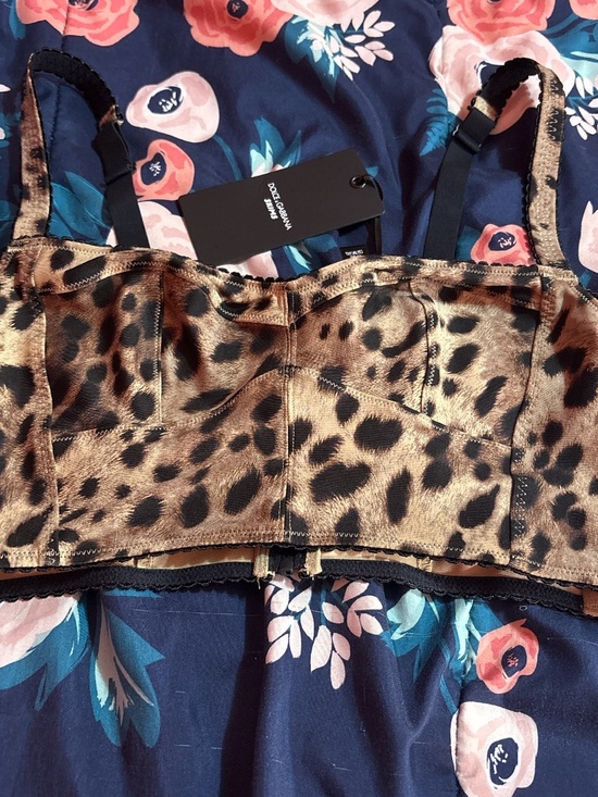 SKIMS Tops - Skims x dolce and gabbana leopard bralette